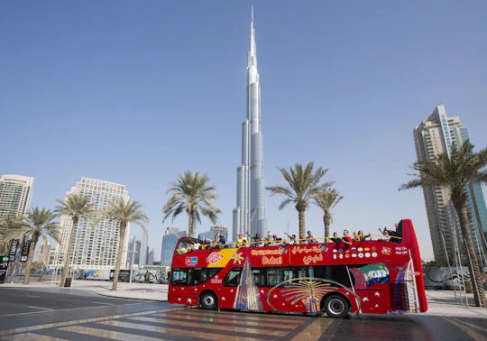 City Sightseeing hop-on hop-off bus tour of Dubai