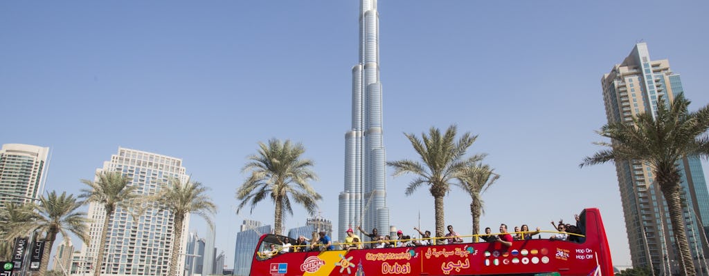 City Sightseeing hop-on hop-off bus tour of Dubai