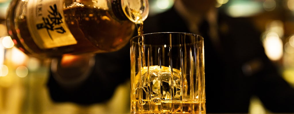 Kolekcja japońskiej whisky Suntory Premium Selection w Captain's Bar