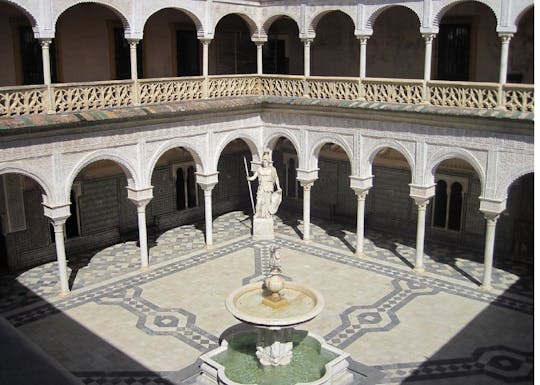 Visita guiada privada aos palácios de Medinaceli e Lebrija