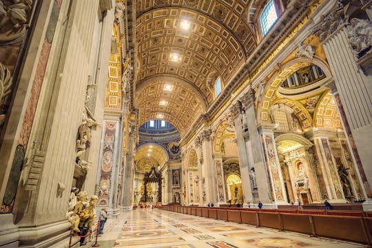 Tour guidato della Basilica di San Pietro e biglietto d'ingresso alla Cupola