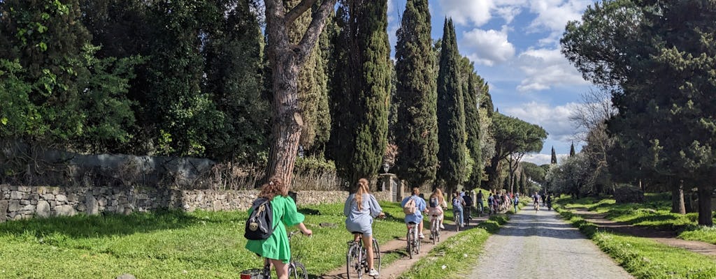 Gemeinsame E-Bike-Tour durch Appia Antica und Aquädukte