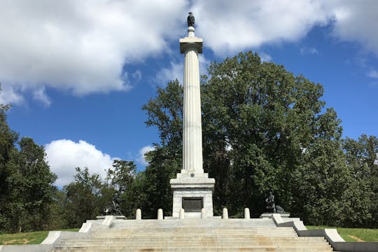 Tour di guida audio autoguidato dei campi di battaglia storici di Gettysburg
