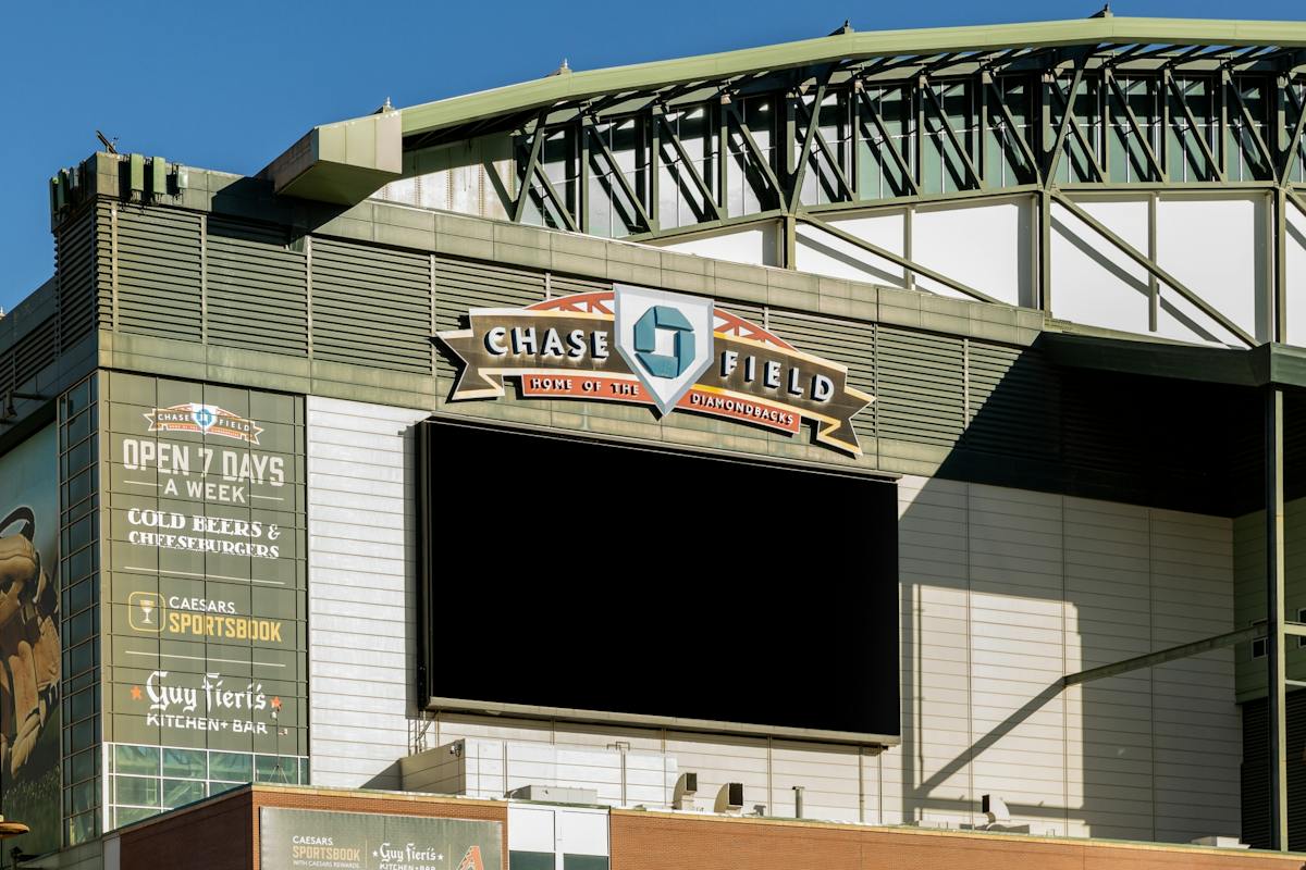 Kaartje voor de honkbalwedstrijd van de Arizona Diamondbacks in Chase Field