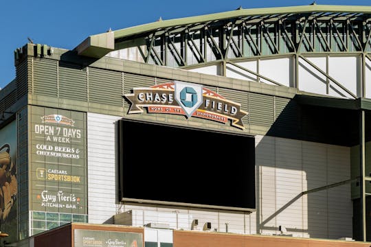 Eintrittskarte für das Baseballspiel der Arizona Diamondbacks im Chase Field