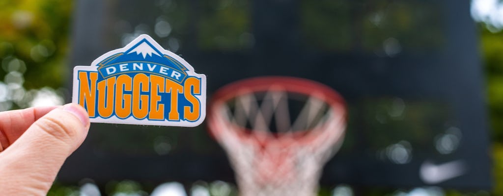 Ingresso para jogo de basquete do Denver Nuggets na Ball Arena