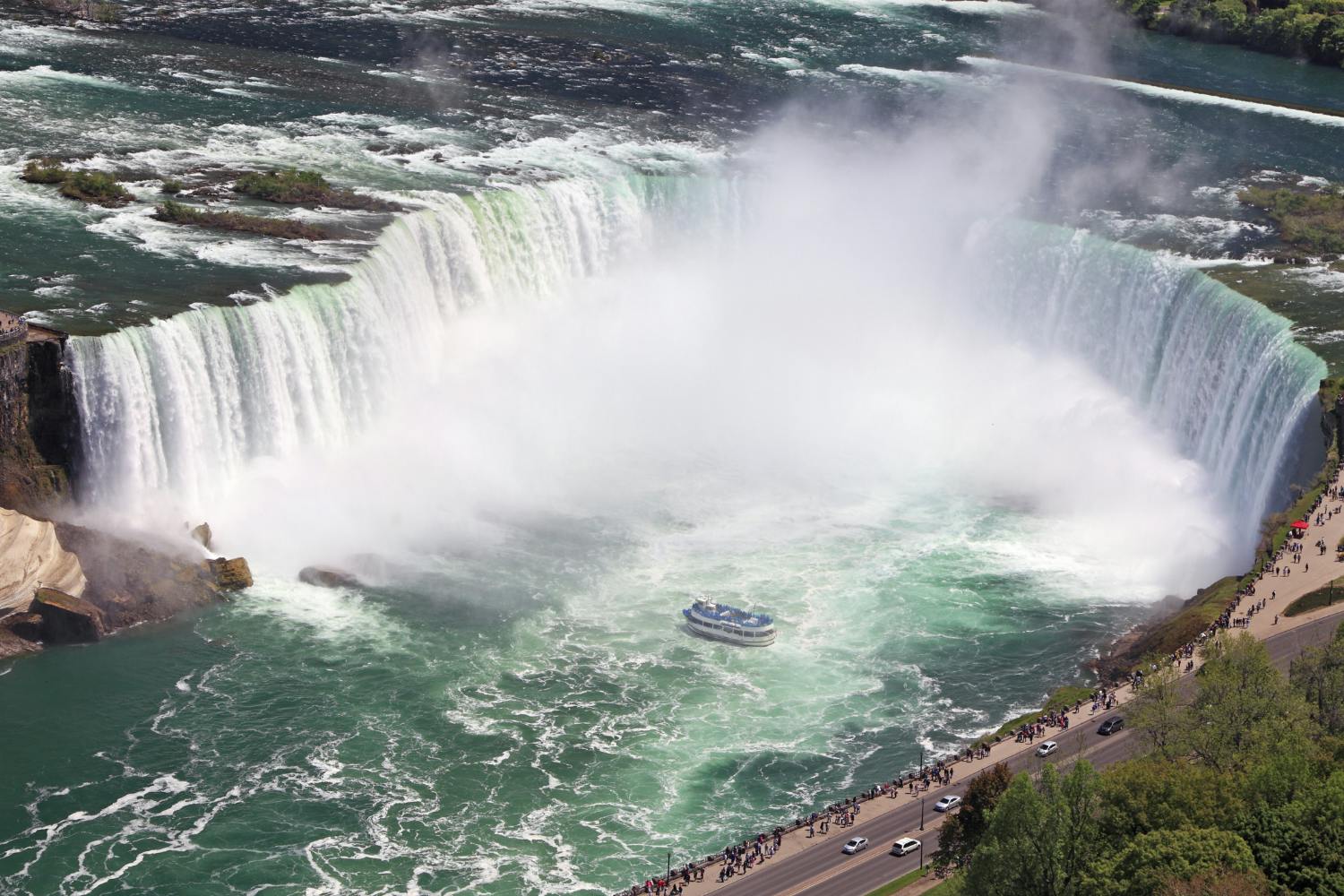 Tour a piedi autoguidato del lato americano delle Cascate del Niagara