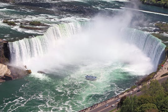 Visite à pied autoguidée des chutes du Niagara, côté américain