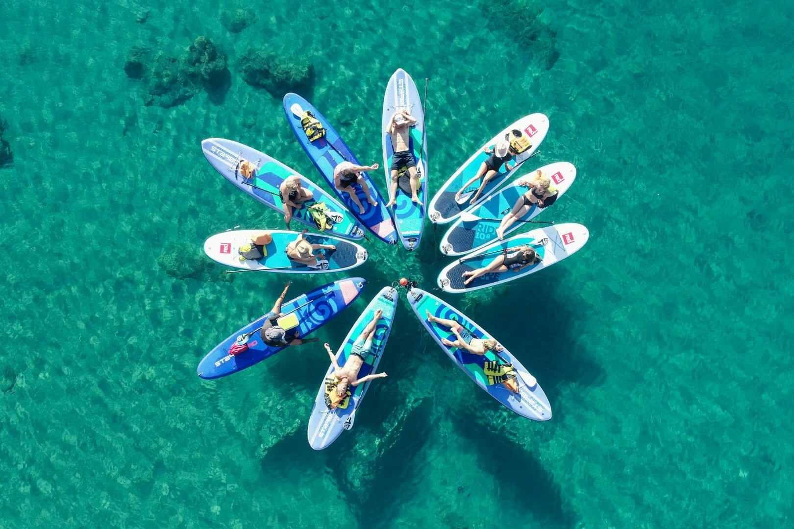 Stand-up paddle à Rhodes