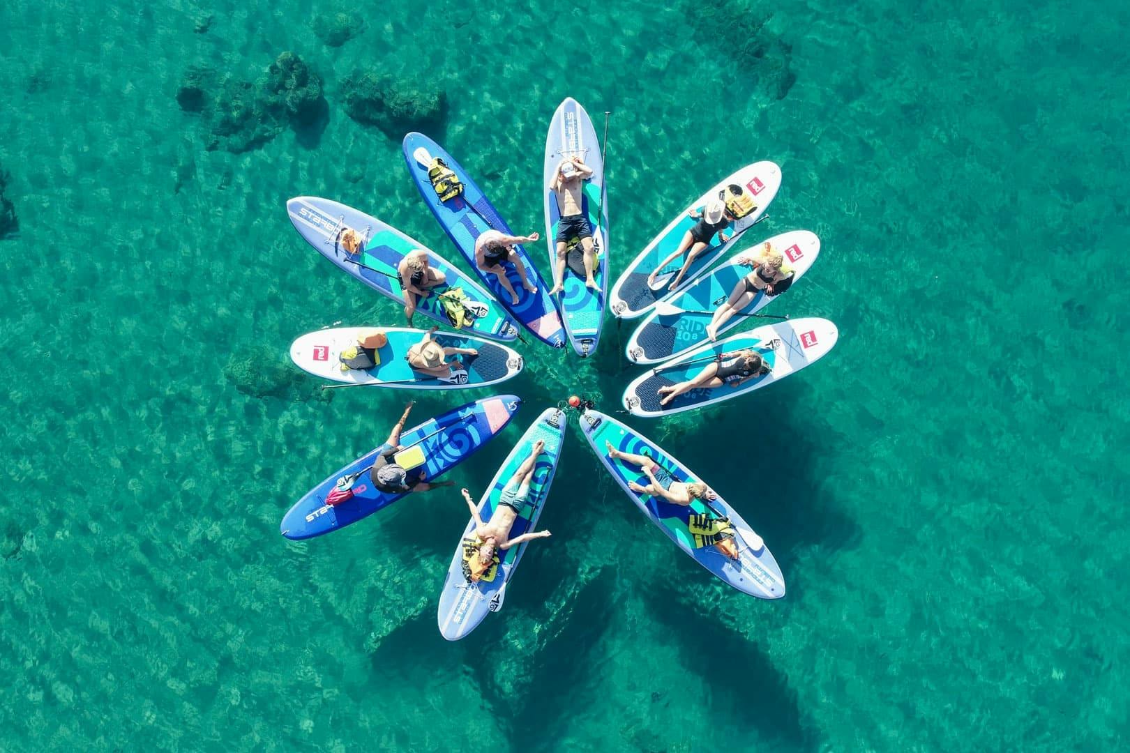 Paddleboarding na Rodos