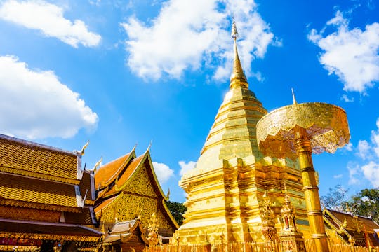 Excursão privada de um dia em Chiang Mai com coleta