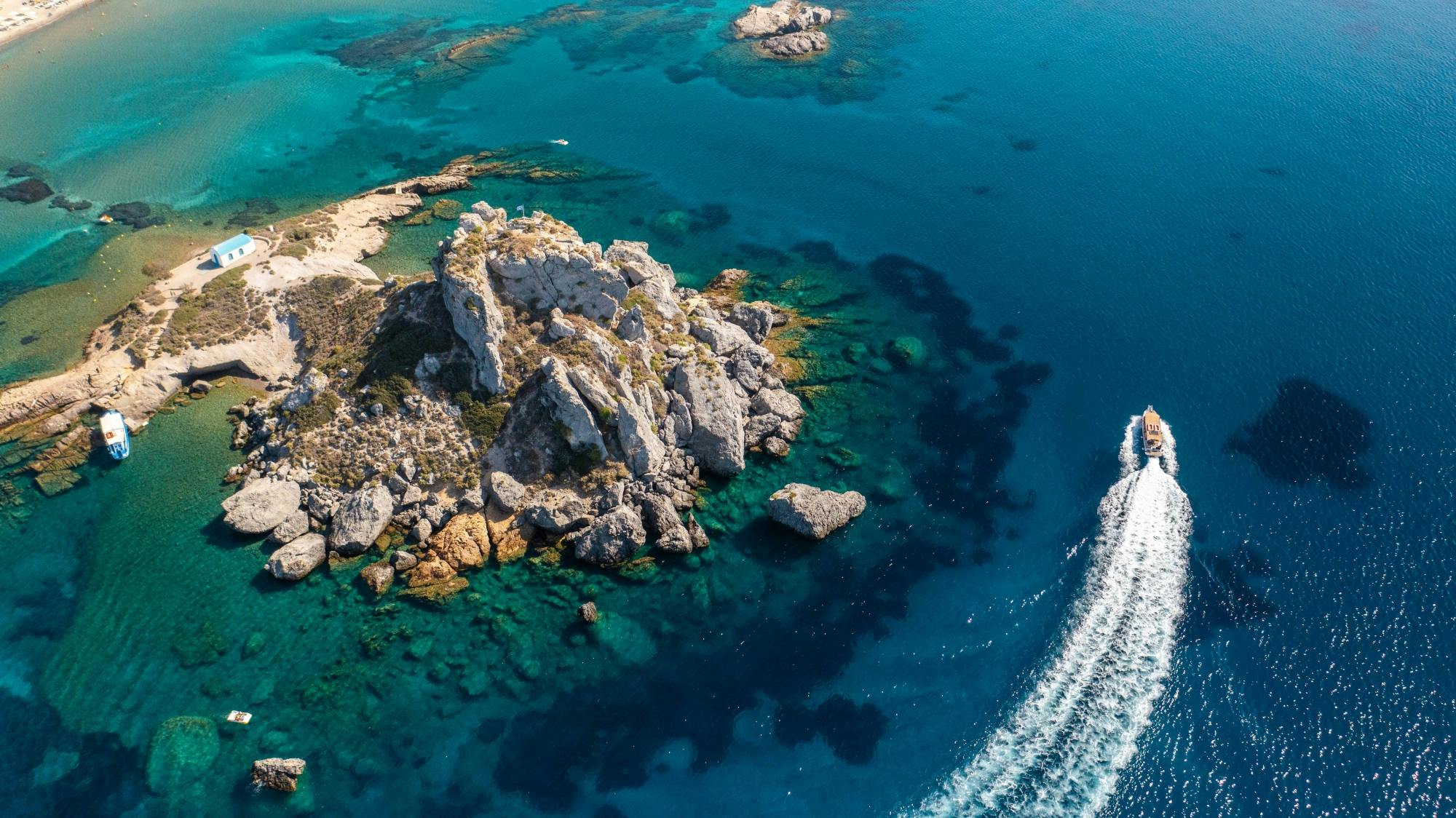 Gulf of Kefalos Glass Bottom Boat Tour