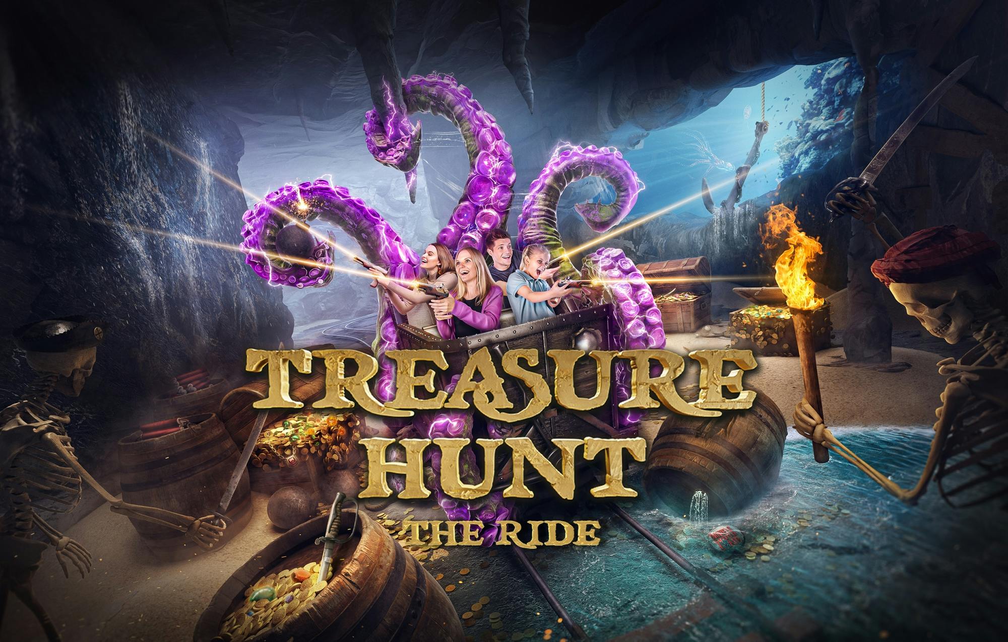 Unlimited Rides Pass for Treasure Hunt: The Ride Monterey Musement