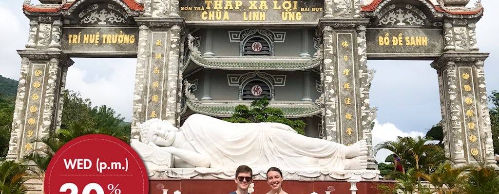 Tour de medio día a las montañas de mármol y la pagoda Linh Ung