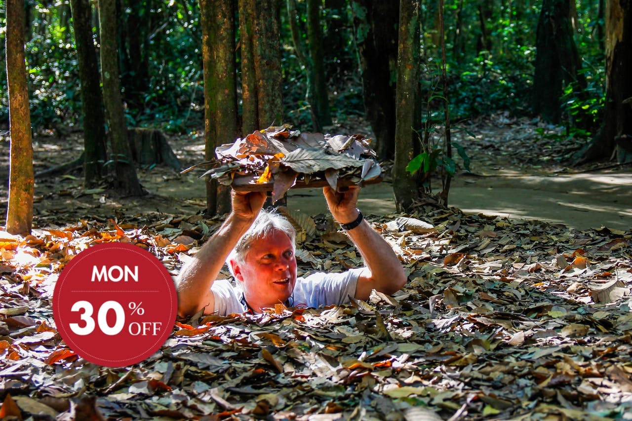 Historische rondleiding door Cu Chi Tunnels