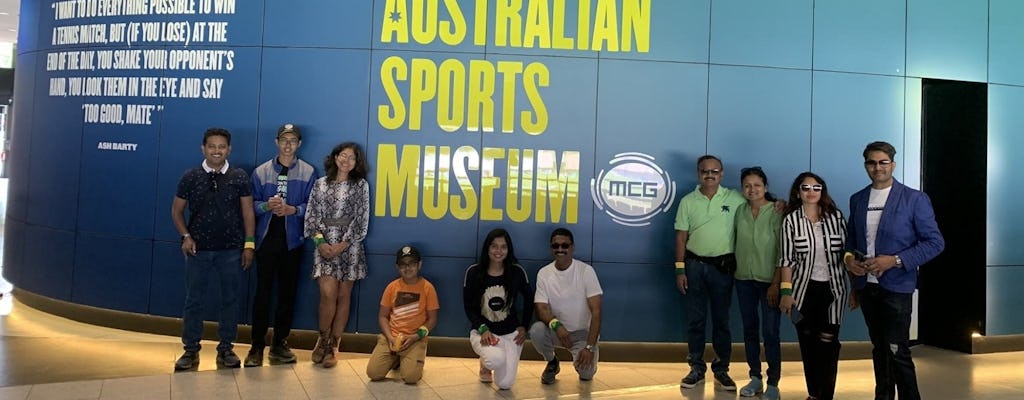 Melbourne sports precinct tour & Australian Sports Museum