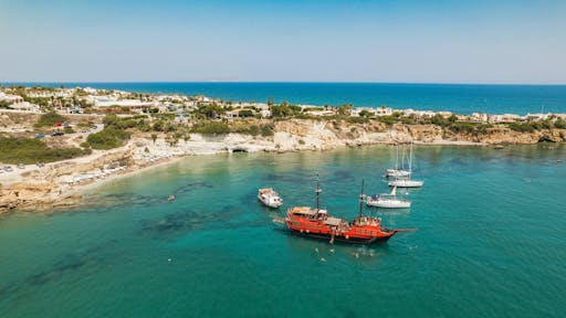 Chersonissos Bay Cruise with Black Rose Pirate Boat