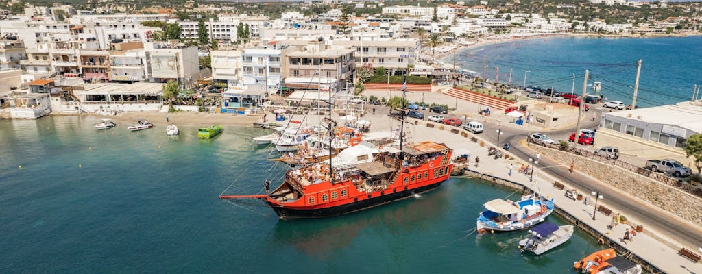 Chersonissos Bay Cruise with Black Rose Pirate Boat