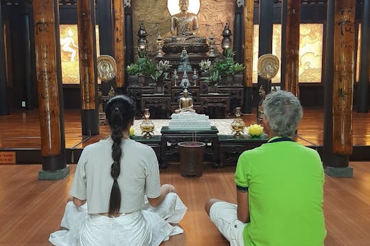 Guided tour of Hue's historic temples and scenic landscapes