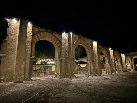 Medina Azahara night tour with transfer from Cordoba