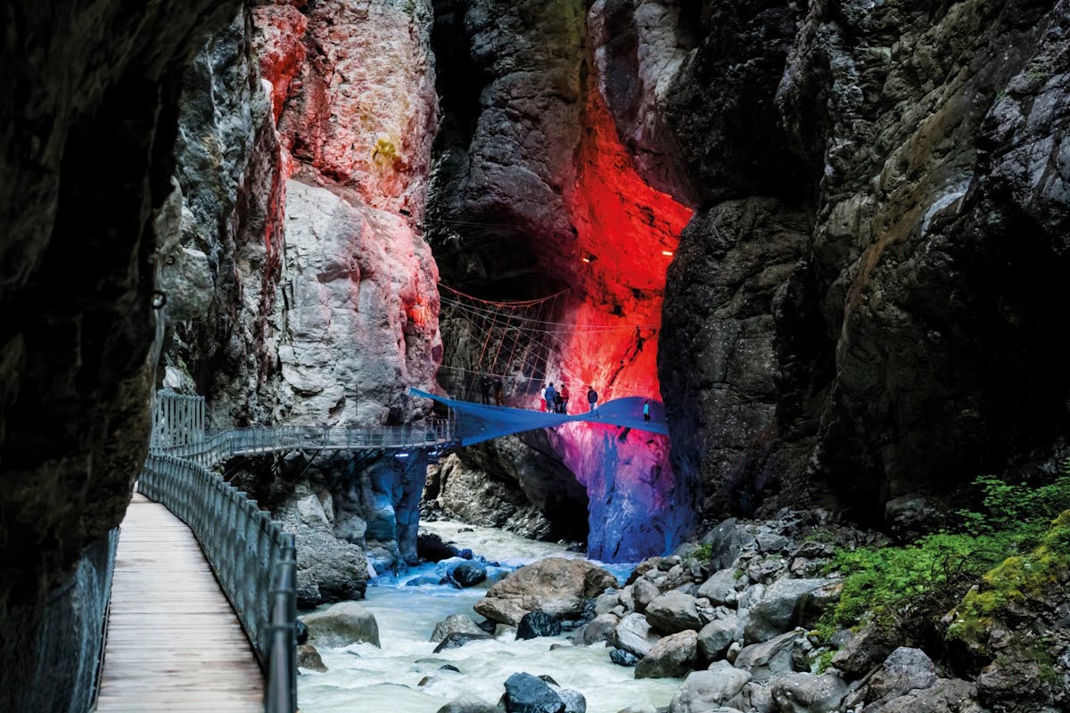 Ronde van Glacier Canyon Grindelwald