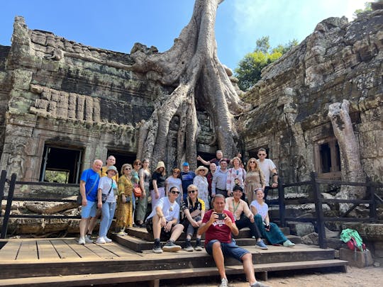 Visite guidée d'une journée complète à Angkor Wat et au coucher du soleil au départ de Siem Reap