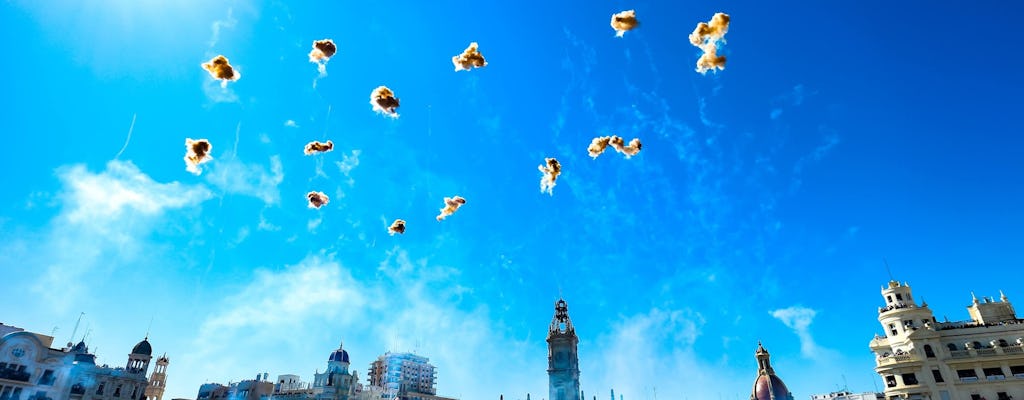 Valencia Fallas Celebration with Walking Tour & Free Time