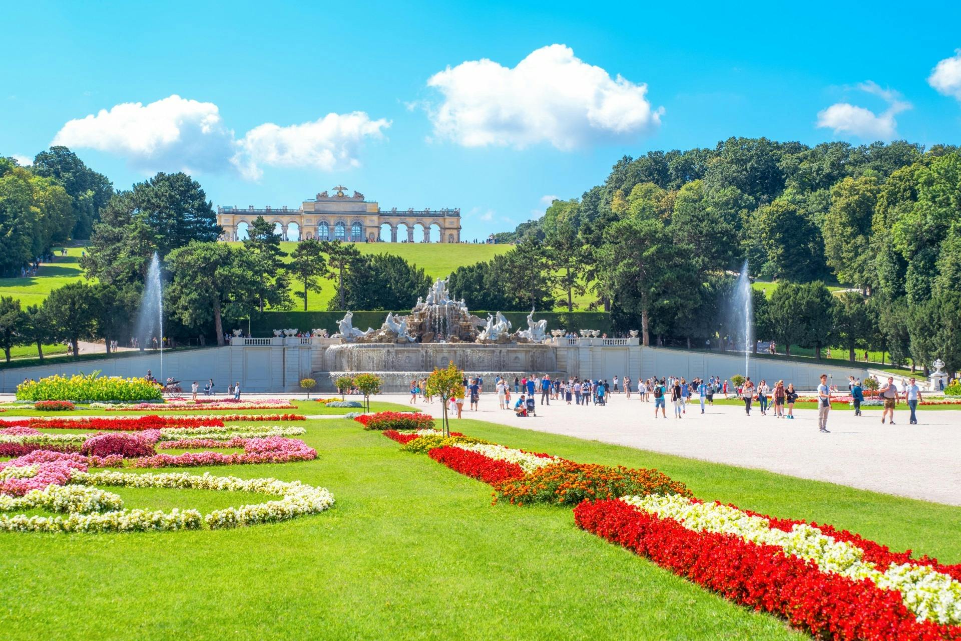Entrée coupe-file avec guide du château et des jardins de Schönbrunn