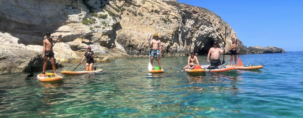 Small-group guided SUP tour with lesson Ortigia