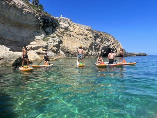 Small-group guided SUP tour with lesson Ortigia