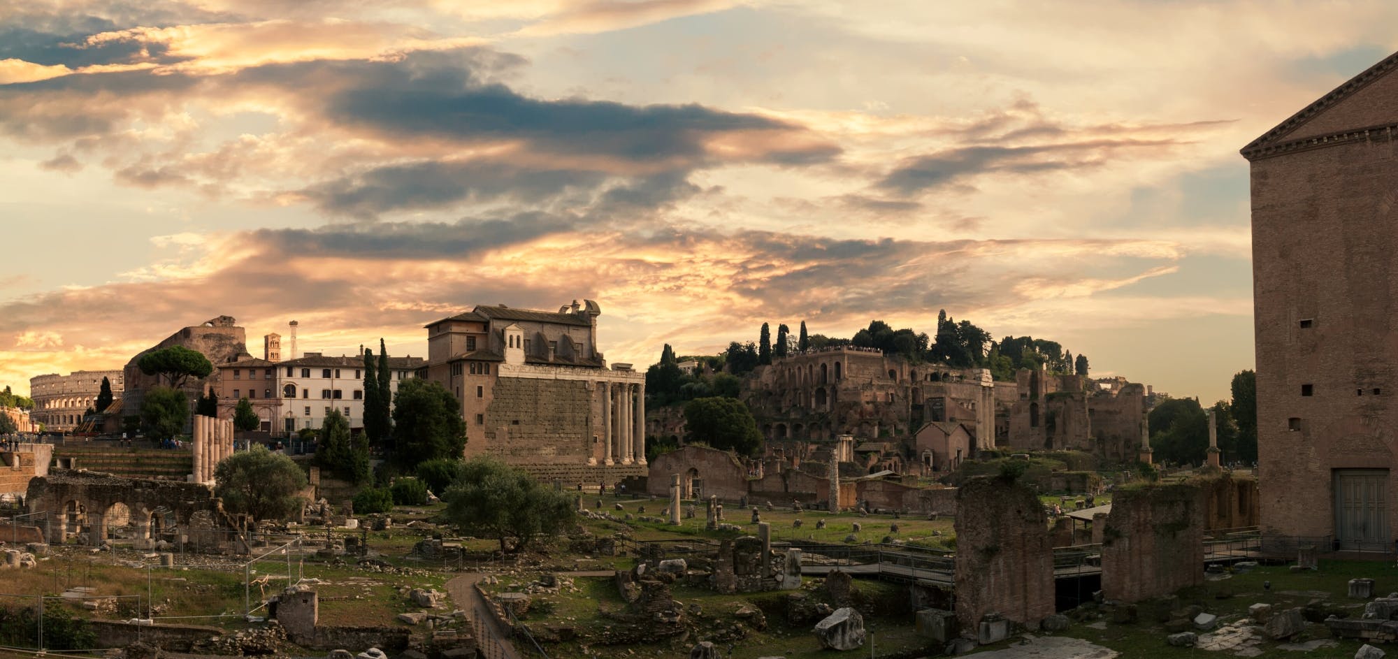 Forum Romanum, Palatijn en rondleiding door de Romeinse Domus