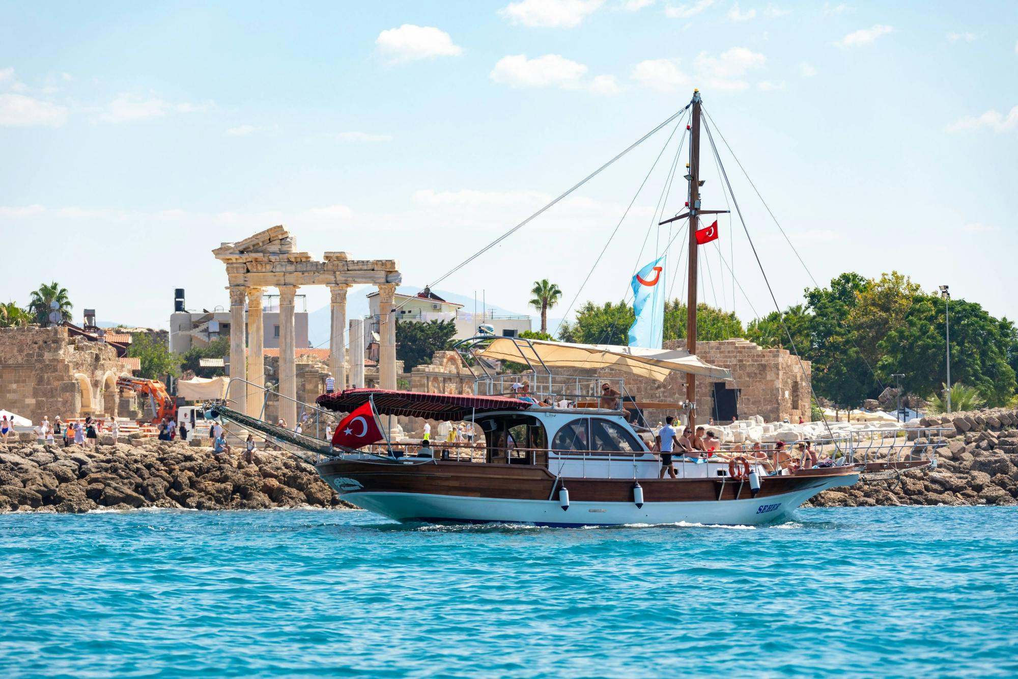 Gületcruise fra Side med lunsj – kun for voksne