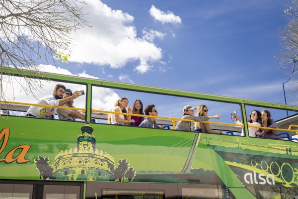 48 uur Green Ticket Toeristische bus Sevilla