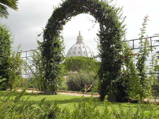 Visite des jardins du Vatican en minibus et du château Saint-Ange