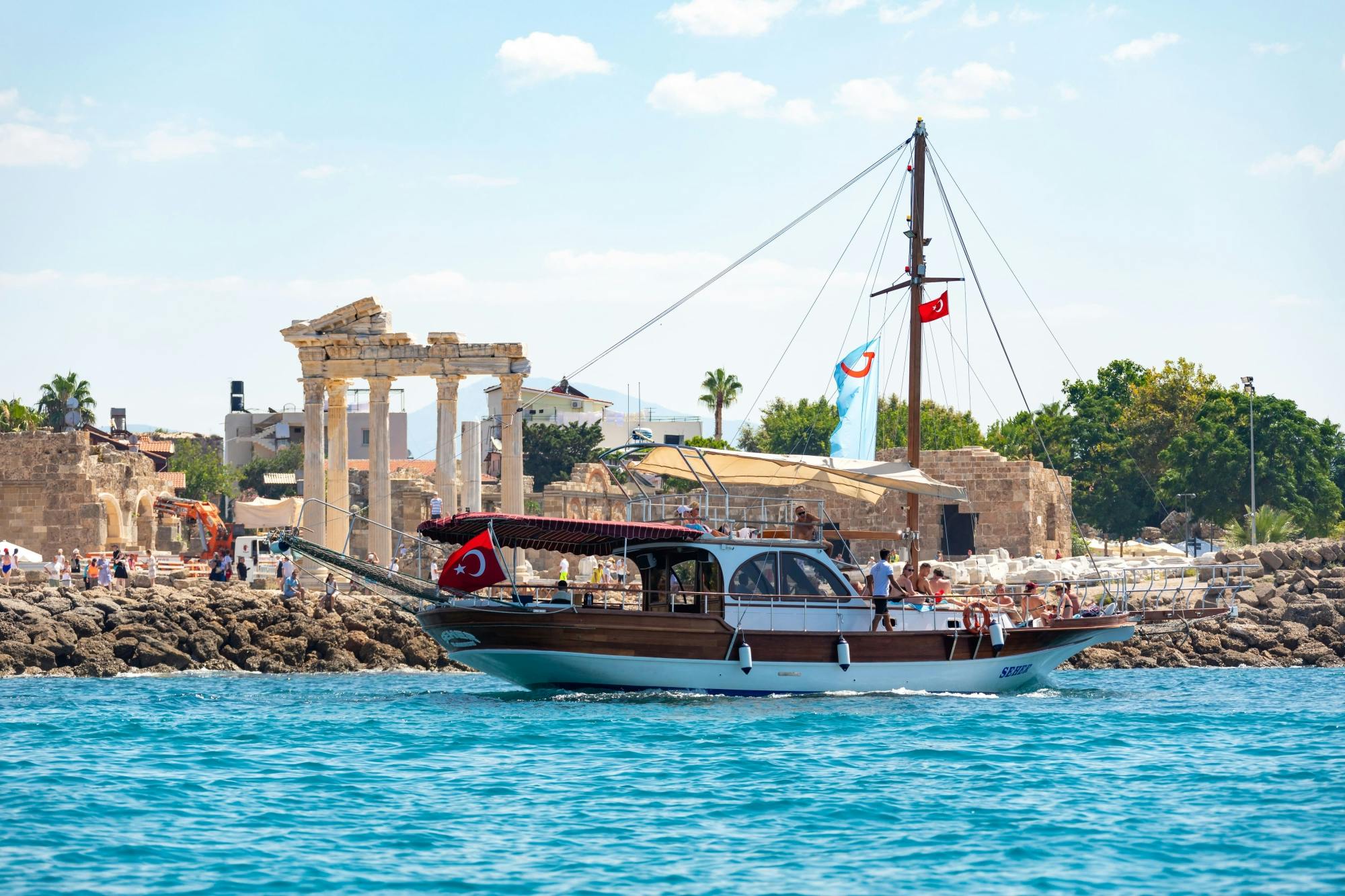 Adults-only Gulet Cruise with Lunch from Side