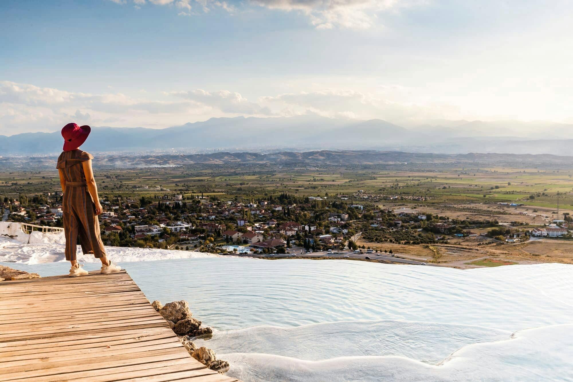 Pamukkale Sunrise Hot Air Balloon Experience from Antalya