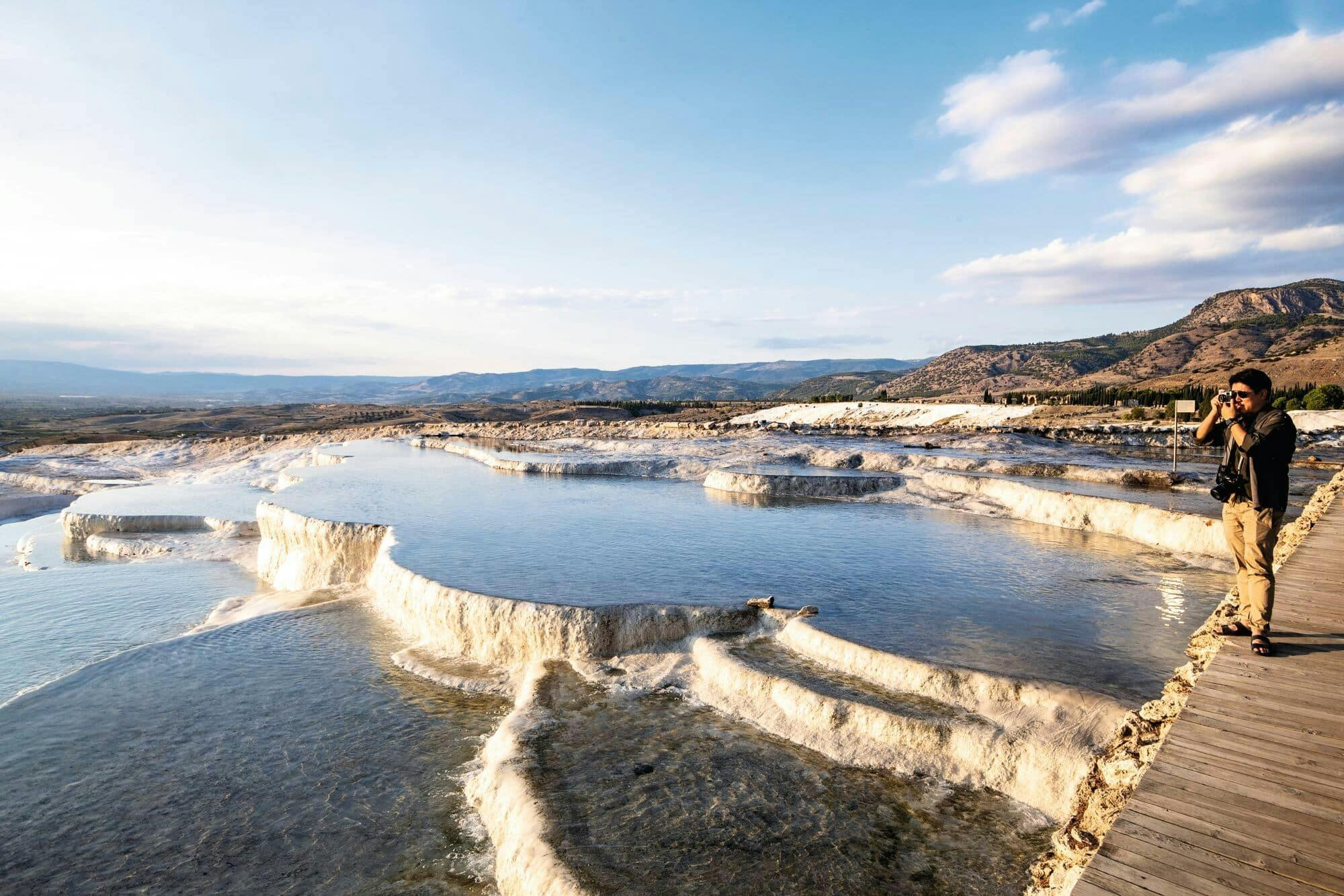 Pamukkale Sunrise Hot Air Balloon Experience from Antalya