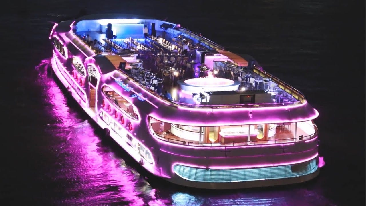 Maravillosas entradas para el crucero con cena Pearl en Bangkok