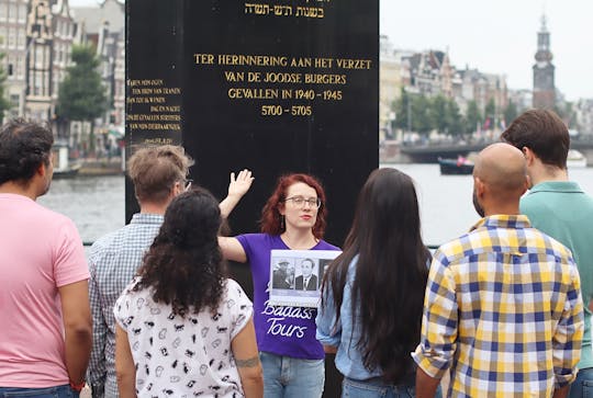 Piesza wycieczka z przewodnikiem po historii Żydów po Amsterdamie