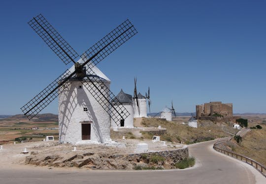 Tour guidato di un'intera giornata lungo il percorso di Don Quijote da Madrid