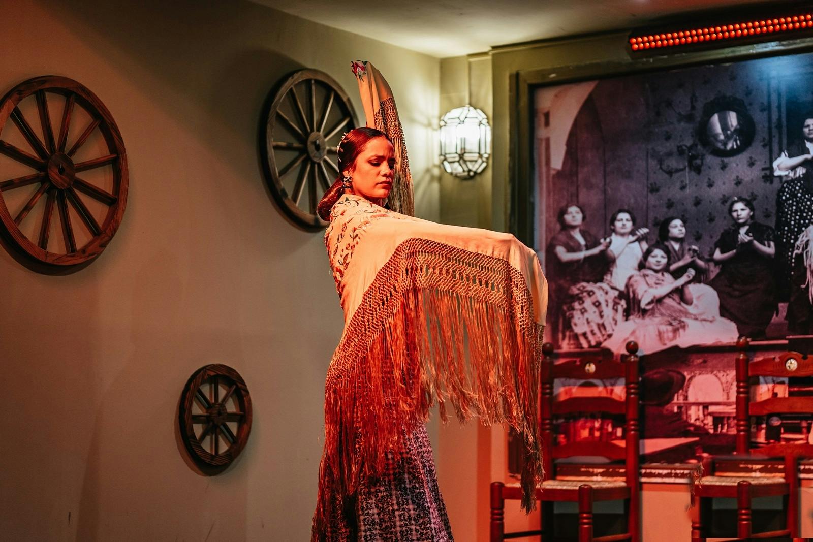 Pokaz flamenco Tablao La Cantaora z opcjonalną kolacją