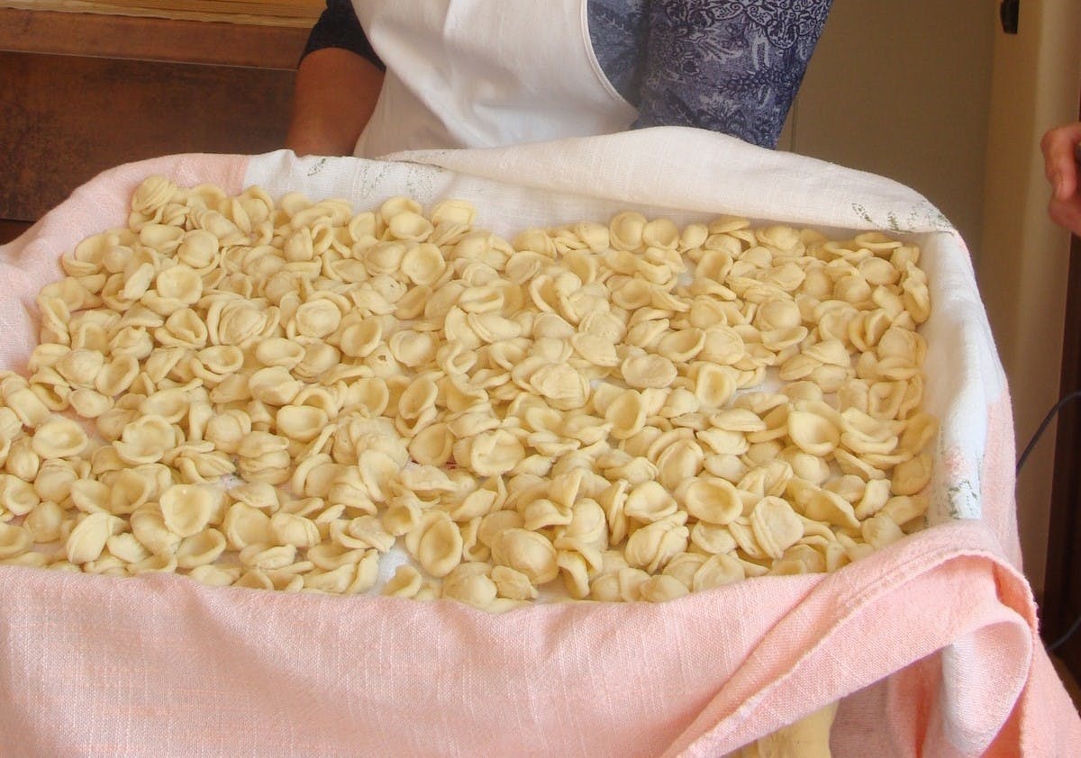 Apulijska lekcja gotowania i kolacja