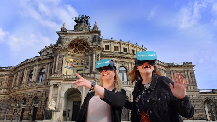 Expérience virtuelle de l'histoire de la ville de Dresde en allemand
