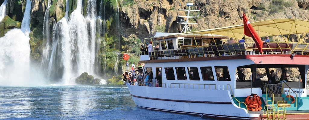 Croisière en bateau des chutes d'Antalya