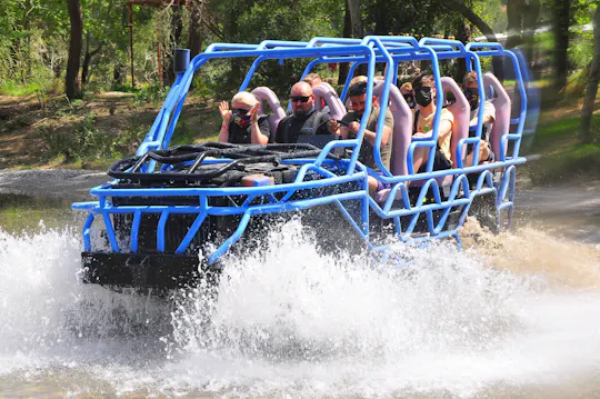 Köprülü äventyrstur med buggy-safari, monsterbuggy och forsränning