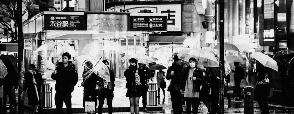3-uur durende retro eet- en drinktour door Shibuya in Tokio