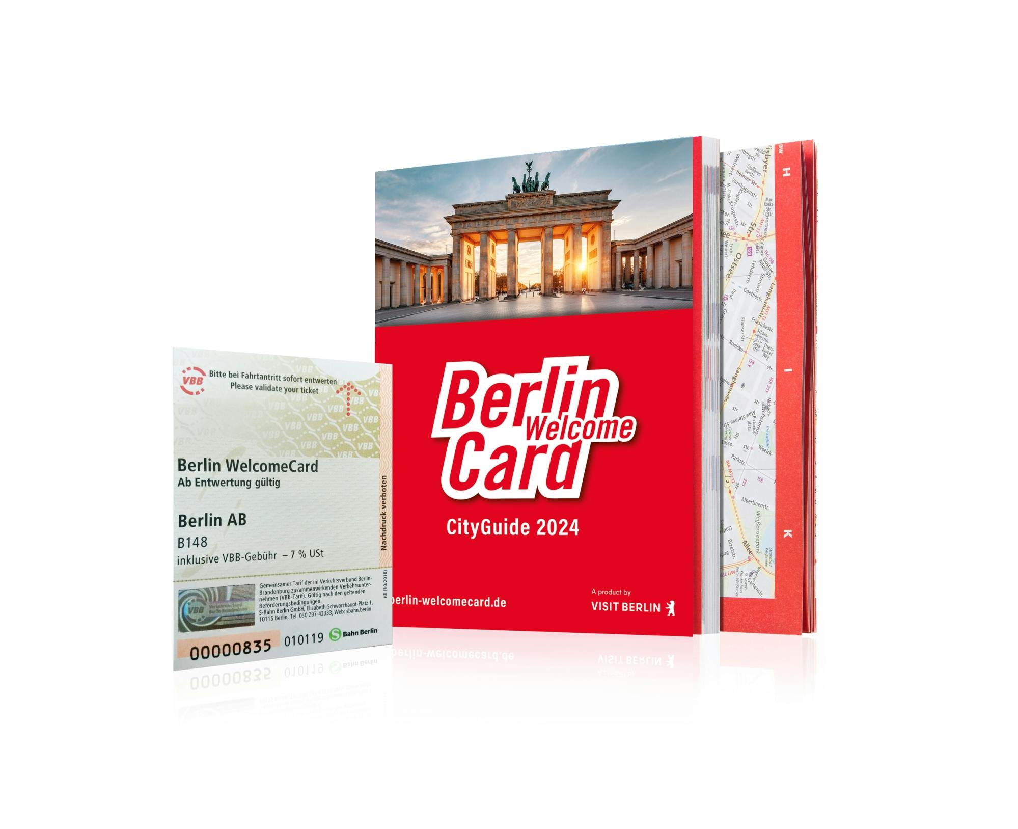 Berlin WelcomeCard mit Nahverkehr und Ermäßigungen in Museen