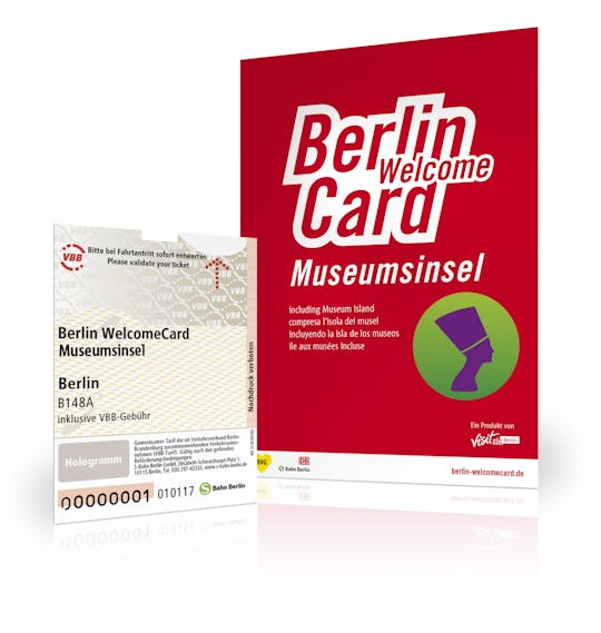 Berlin WelcomeCard with entrance to the Museum Island