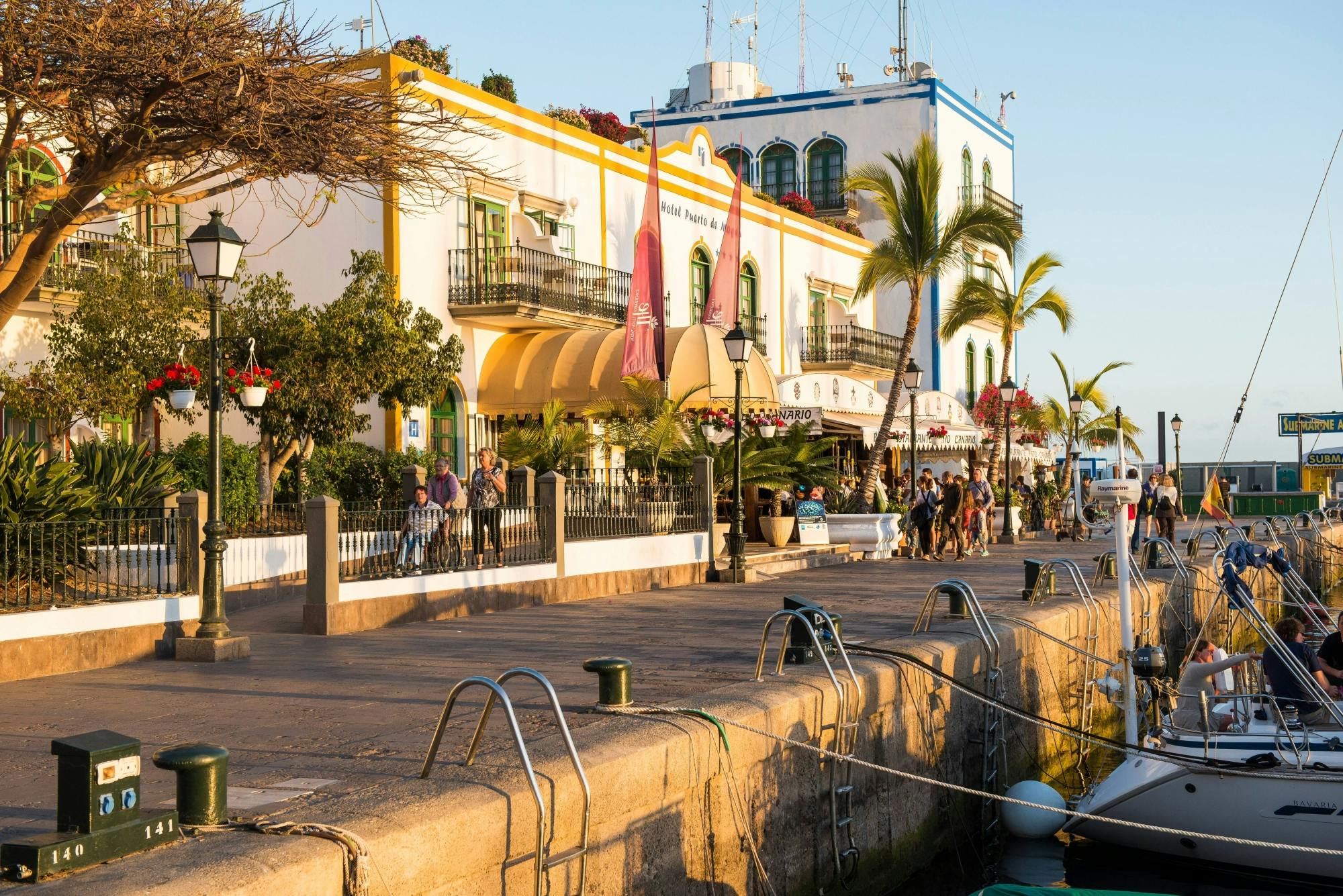 Day Tour to Puerto de Mogan by Boat