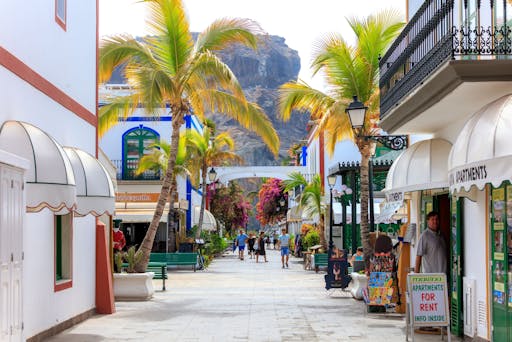 Day Tour to Puerto de Mogan by Boat